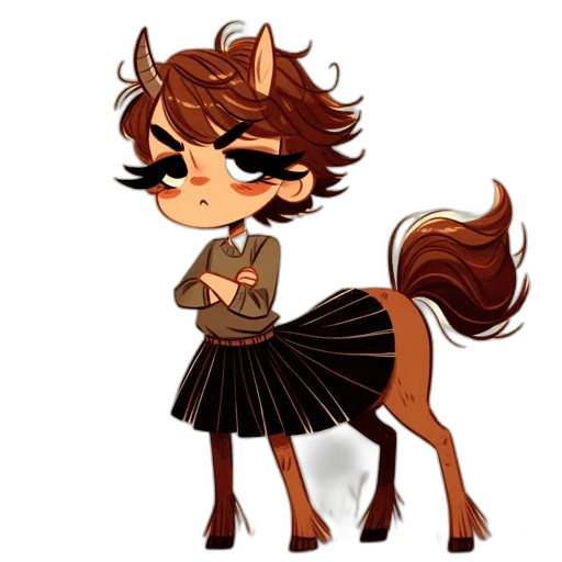 animal, staff, dress, creature transparent PNG cut-out