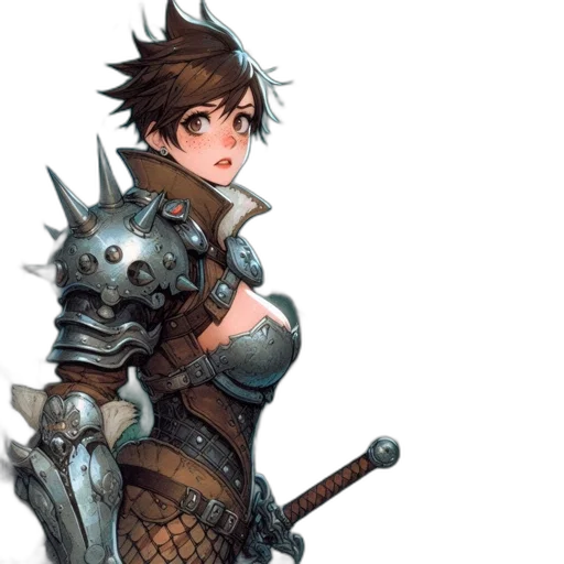 weapon, sword, staff, fantasy art transparent PNG cut-out