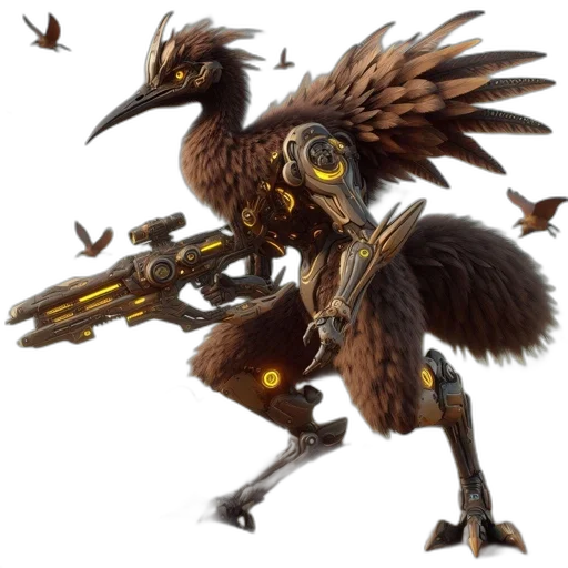 staff, animal, creature, weapon transparent PNG cut-out