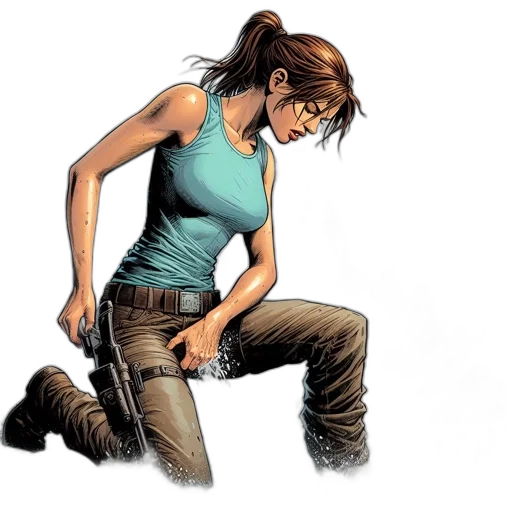 weapon, comic book art, concept art, cartoon transparent PNG cut-out