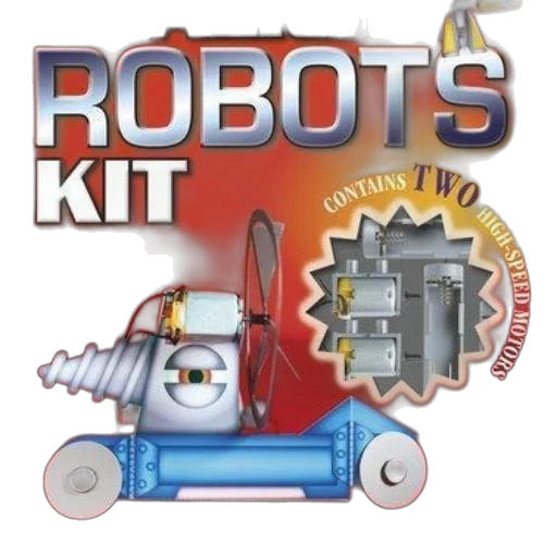 robot, vibrant, poster, alien transparent PNG cut-out