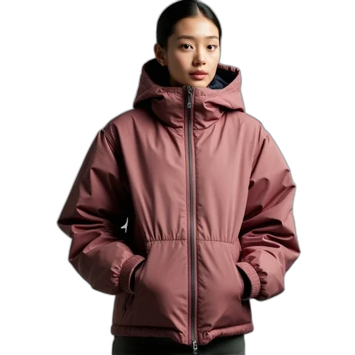 jacket, cyberpunk, 3d render, pastel transparent PNG cut-out