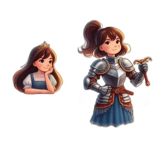 concept art, fantasy art, pixel art, 3d render transparent PNG cut-out