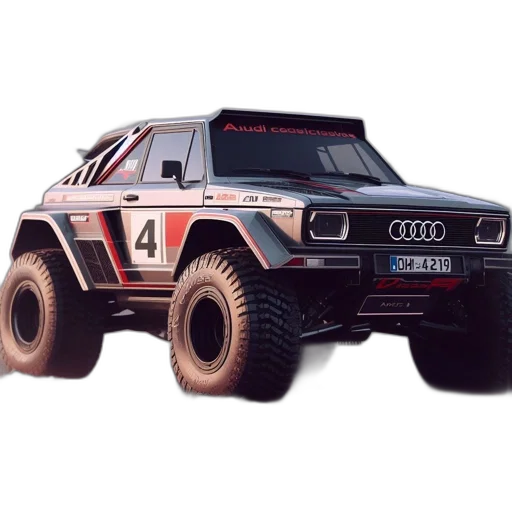 car, concept art, photorealistic, 3d render transparent PNG cut-out