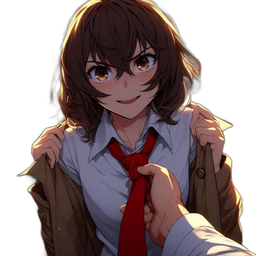 jacket, face, weapon, staff transparent PNG cut-out