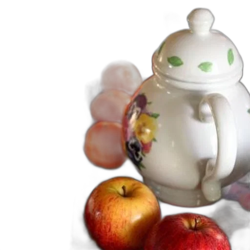 robot, food, 3d render, photorealistic transparent PNG cut-out