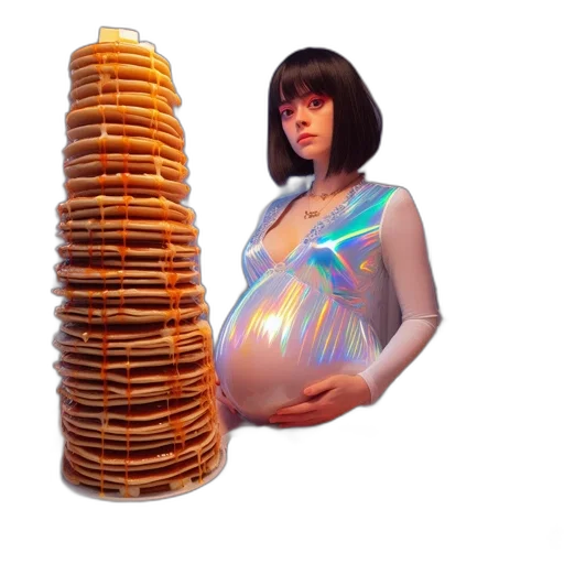 dress, food, robot, creature transparent PNG cut-out