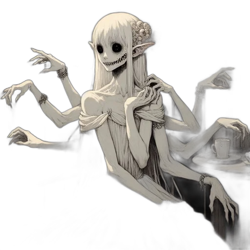 creature, mask, robot, staff transparent PNG cut-out