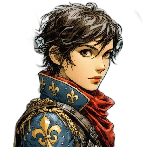 face, crown, sword, staff transparent PNG cut-out