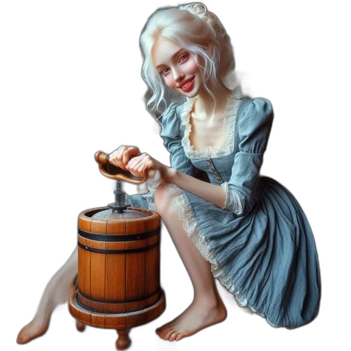 dress, fantasy art, concept art, pixel art transparent PNG cut-out