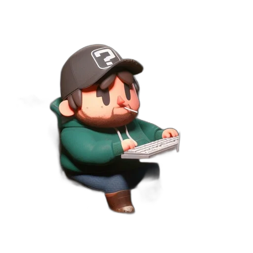 staff, hat, concept art, cartoon transparent PNG cut-out