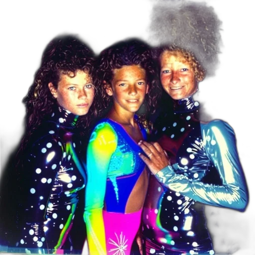 jacket, hair, vaporwave, outer space transparent PNG cut-out