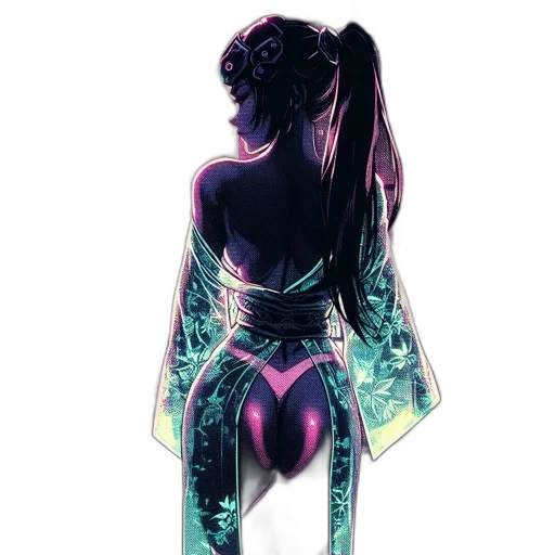 dress, jacket, robot, creature transparent PNG cut-out