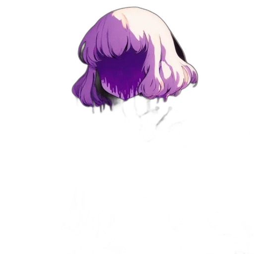 hair, mask, creature, face transparent PNG cut-out