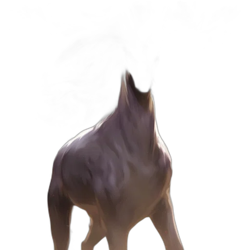 animal, creature, staff, crown transparent PNG cut-out