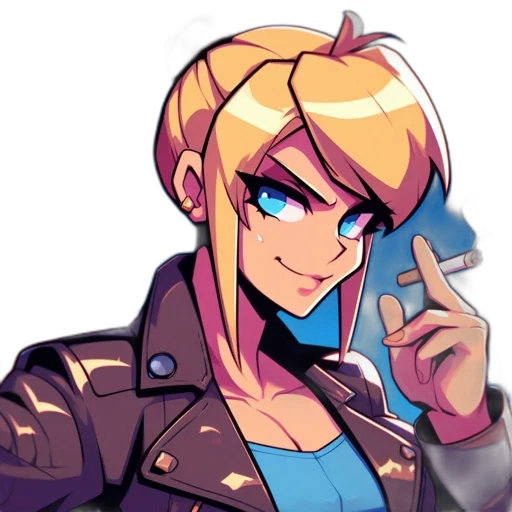 jacket, staff, weapon, pixel art transparent PNG cut-out
