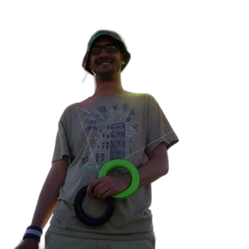 staff, hat, weapon, creature transparent PNG cut-out