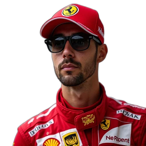 face, hat, staff, schumacher transparent PNG cut-out