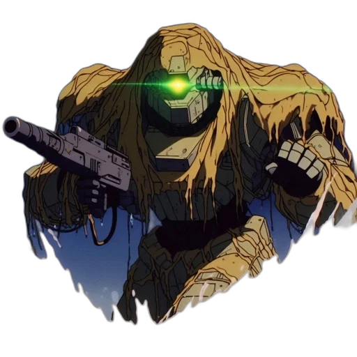 weapon, mask, robot, creature transparent PNG cut-out