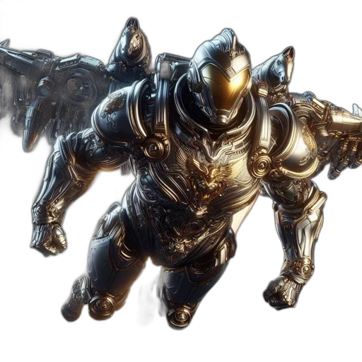 robot, weapon, creature, sword transparent PNG cut-out