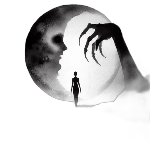 mask, creature, face, concept art transparent PNG cut-out