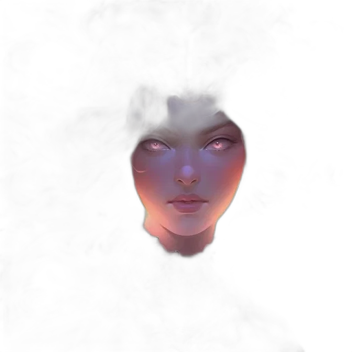 face, mask, robot, crown transparent PNG cut-out