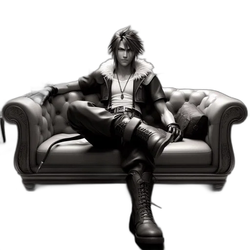 furniture, jacket, concept art, photorealistic transparent PNG cut-out