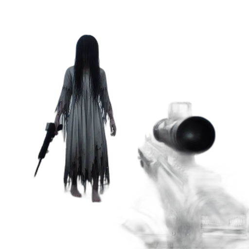 weapon, dress, hair, staff transparent PNG cut-out