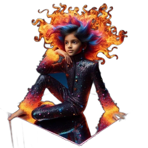hair, jacket, concept art, fantasy art transparent PNG cut-out