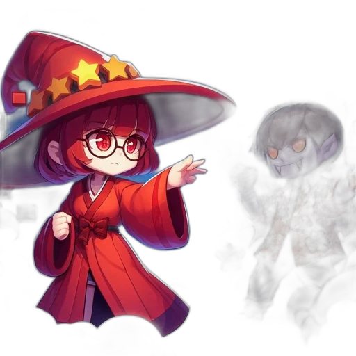 staff, hat, concept art, fantasy art transparent PNG cut-out