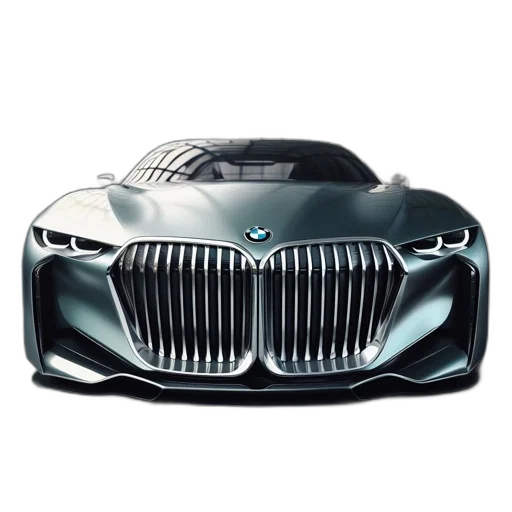 car, 3d render, concept art, photorealistic transparent PNG cut-out