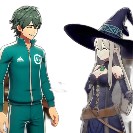 staff, hat, concept art, anime transparent PNG cut-out