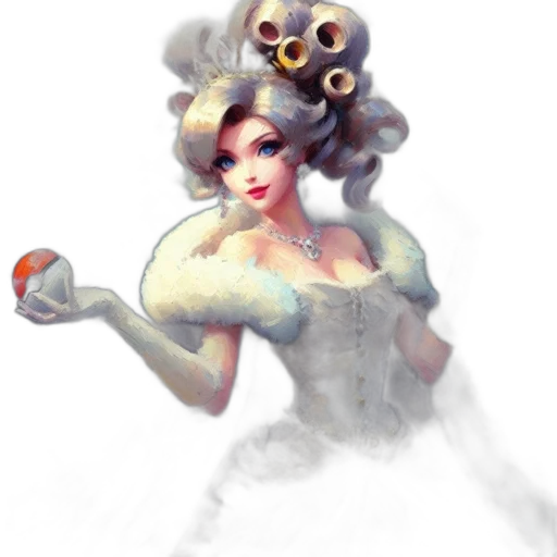 staff, dress, crown, weapon transparent PNG cut-out
