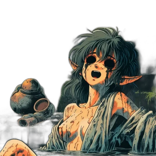 creature, concept art, comic book art, fantasy art transparent PNG cut-out