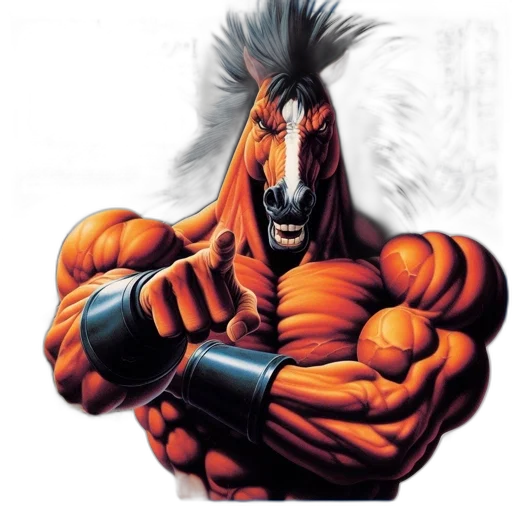 animal, hair, weapon, photorealistic transparent PNG cut-out