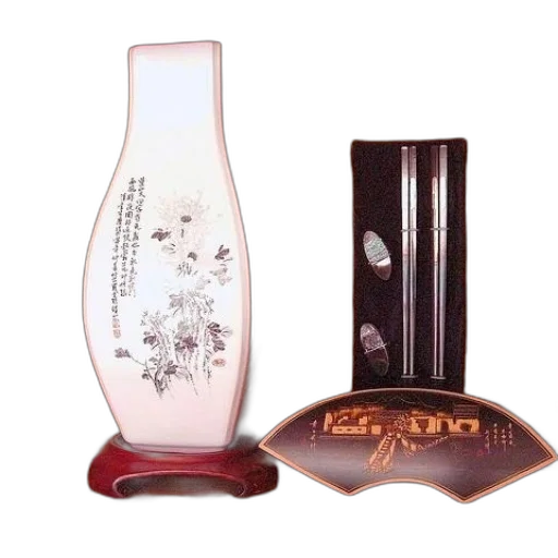 bottle, white, vase, black transparent PNG cut-out