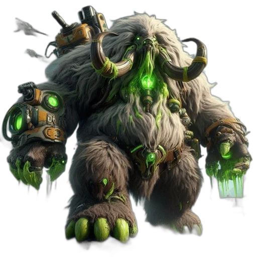 creature, staff, animal, concept art transparent PNG cut-out