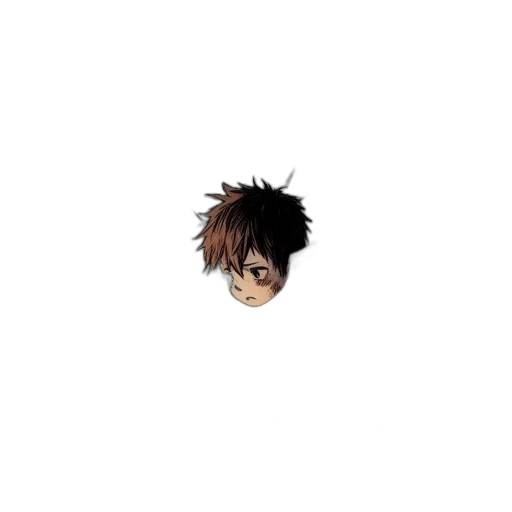 face, mask, hair, creature transparent PNG cut-out