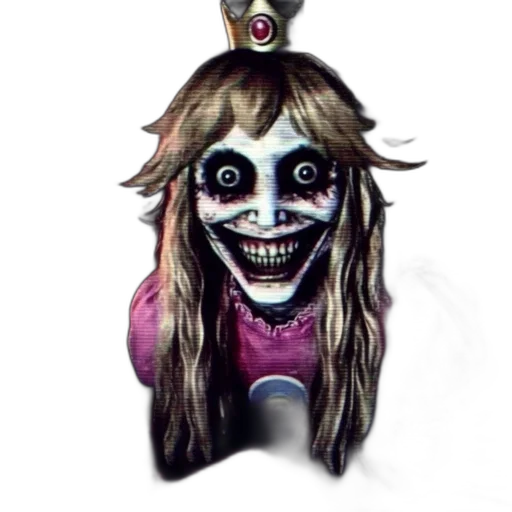 mask, crown, creature, staff transparent PNG cut-out