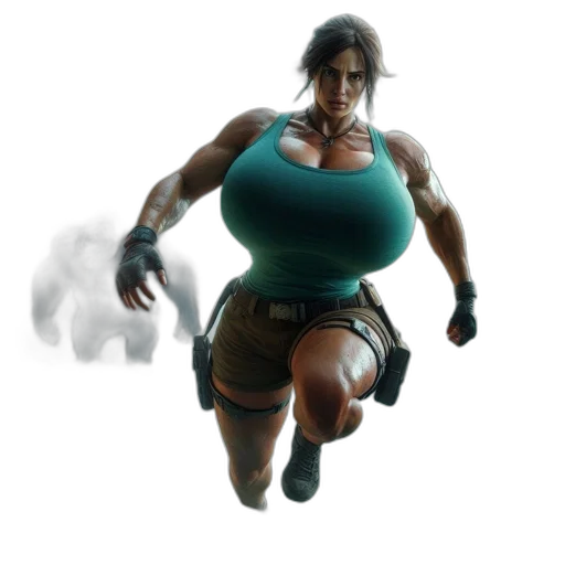 dress, weapon, robot, face transparent PNG cut-out