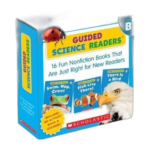 guided, science, readers, level transparent PNG cut-out