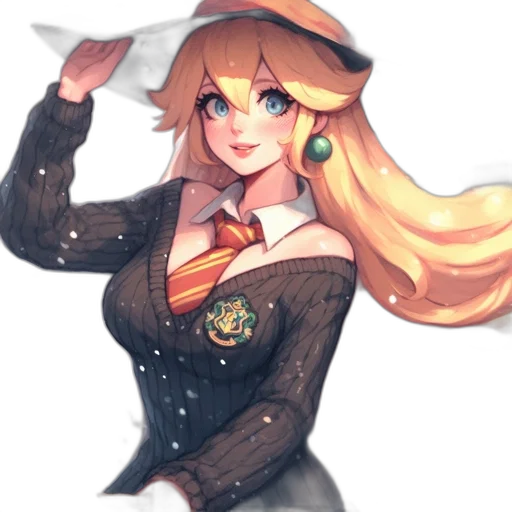 staff, hat, dress, jacket transparent PNG cut-out