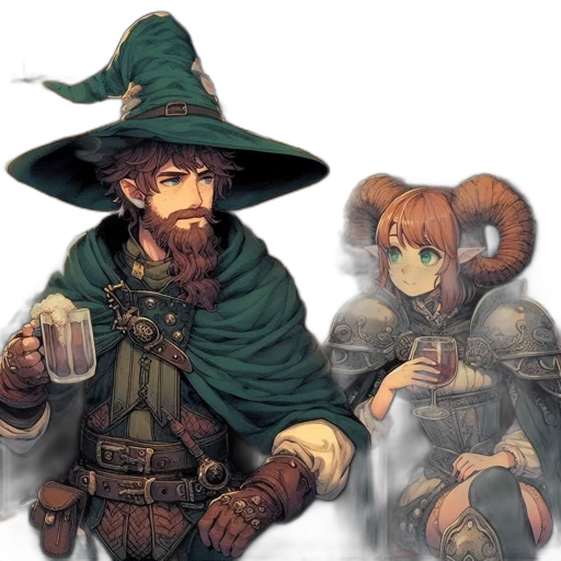 staff, mask, fantasy art, concept art transparent PNG cut-out