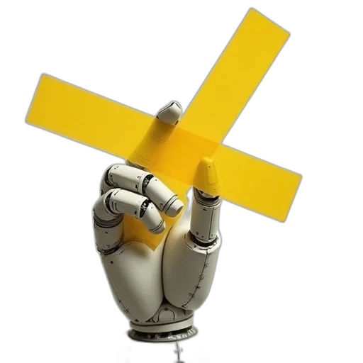 robot, weapon, sword, staff transparent PNG cut-out