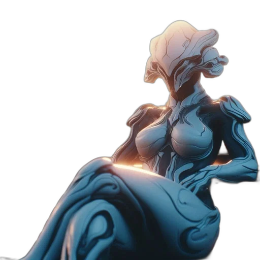 robot, dress, crown, comic book art transparent PNG cut-out