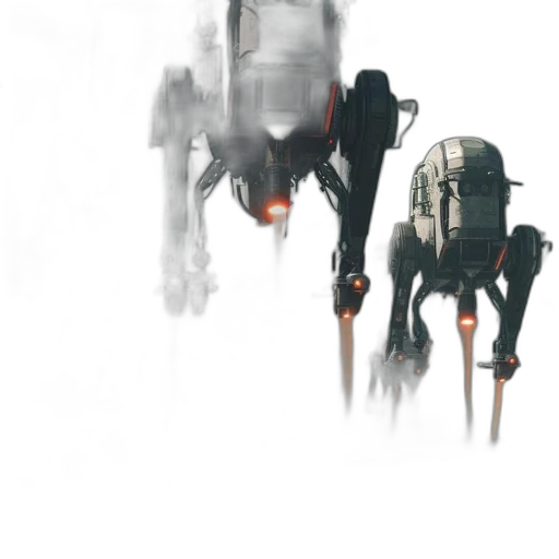 robot, creature, weapon, dragon transparent PNG cut-out