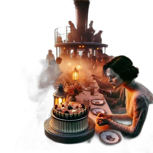 food, concept art, fantasy art, photorealistic transparent PNG cut-out