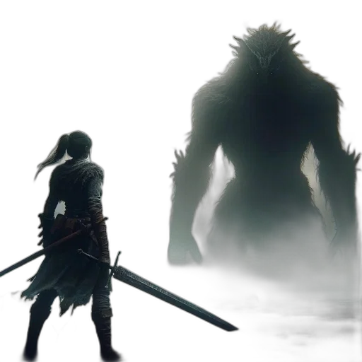 creature, sword, dragon, animal transparent PNG cut-out