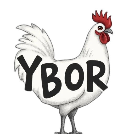 food, 3d render, white, cock transparent PNG cut-out