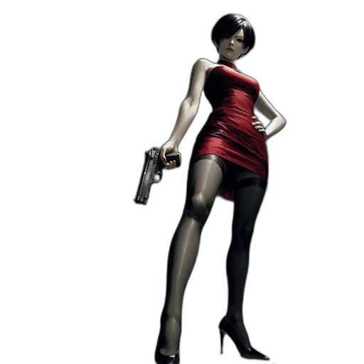 dress, weapon, staff, concept art transparent PNG cut-out